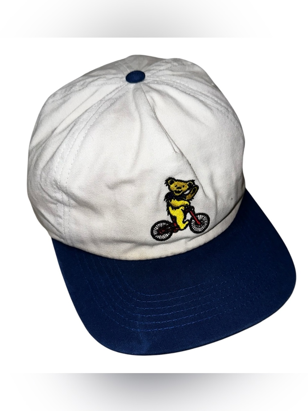 Teton Gravity Research x Grateful Dead Dancing Bear on a Bike Snap Back Hat